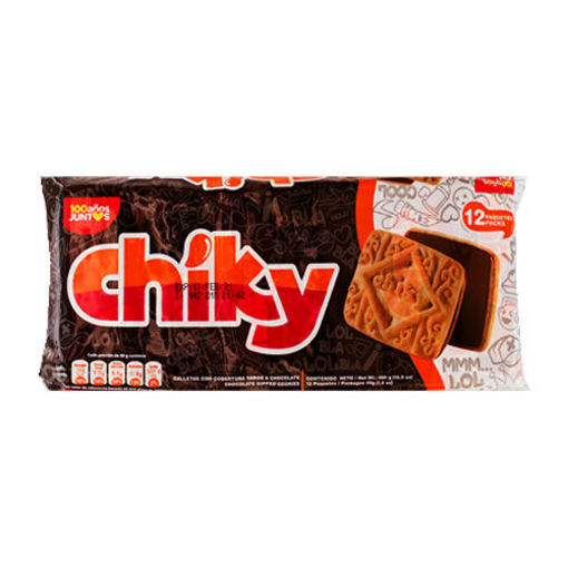 Galleta chiky chocolate 12 unidades
