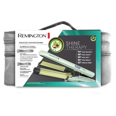 Remington combo alisadora y ondulador con terapia aguacate S9960
