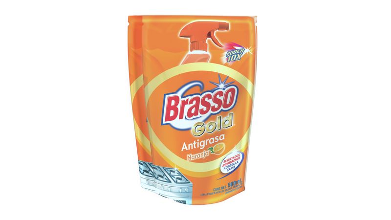 Brasso limpiador antigrasa 900ml
