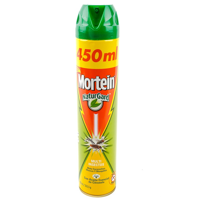Mortein insecticida aerosol 450ml citronela