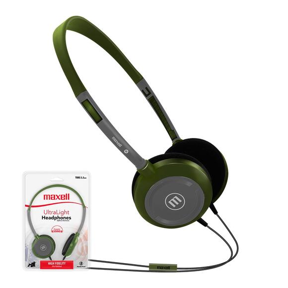 Maxell audífono Hp-200 headband Hp con micrófono Gry 348406