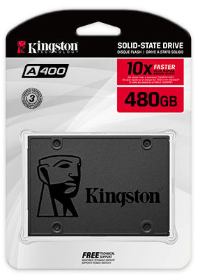 Kingston HD interno 480gb 2.5 solido SA400S37/480g
